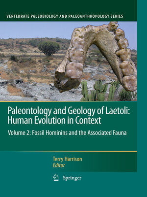 cover image of Paleontology and Geology of Laetoli
